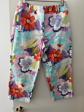 Talbots Pastel Floral Petite - Pink, Aqua, Green